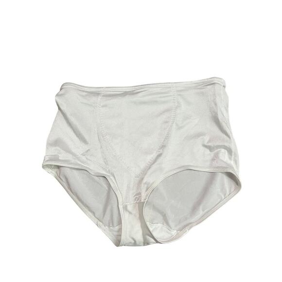 Vintage Sears Shiny White Granny Panty Style 49613 3XL - Picture 1 of 4